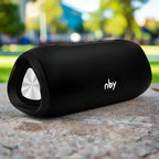Exclusive Bluetooth wireless speaker — Silver — Front View
