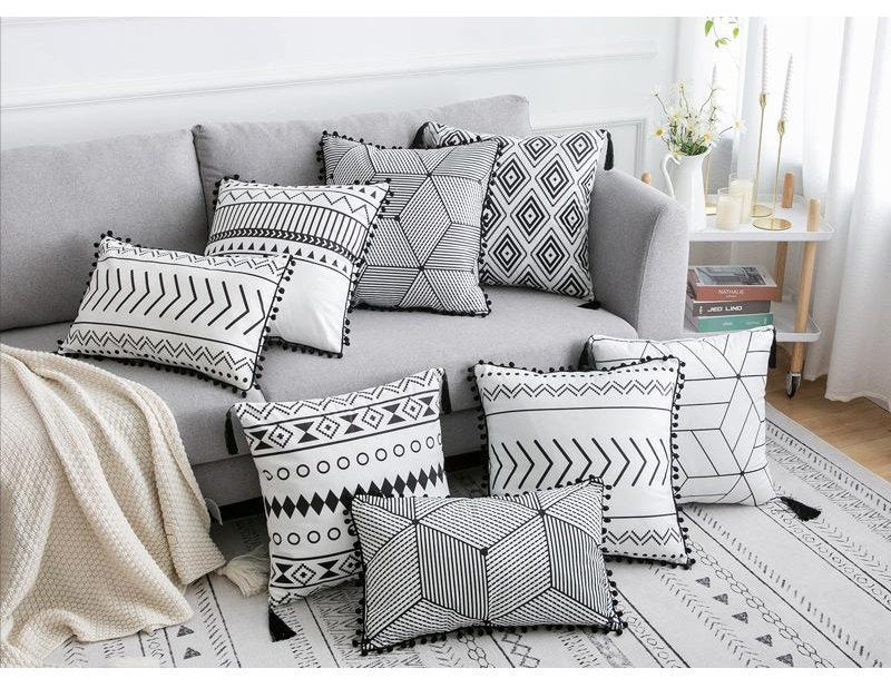 Exclusive Bohemian National Throw Pillow Pillow — A — Size 45x45cm — Alternate View 18