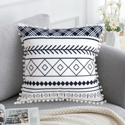 Exclusive Bohemian National Throw Pillow Pillow — A — Size 45x45cm — Alternate View 9