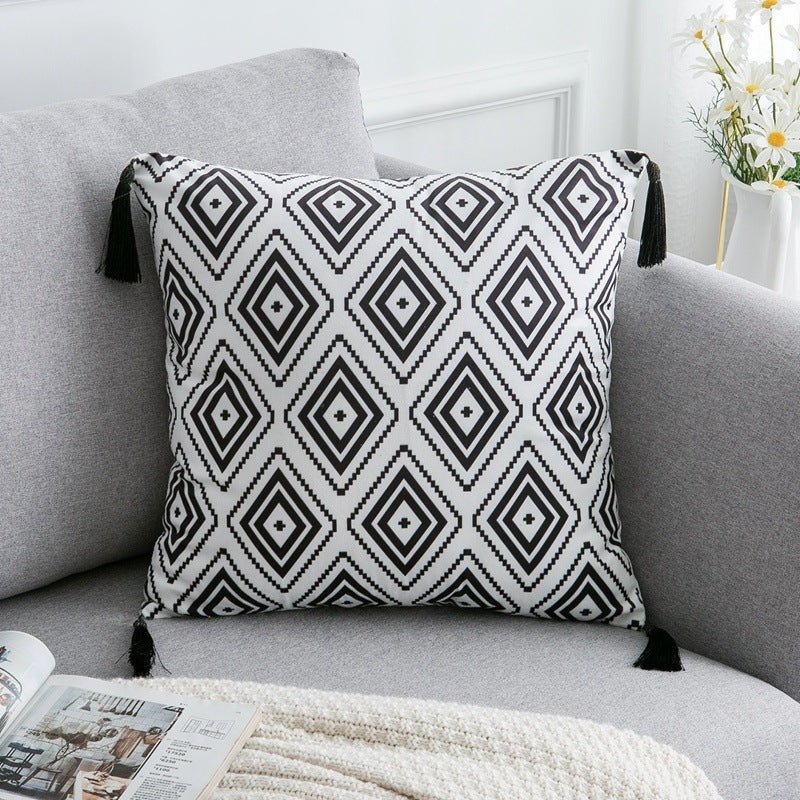 Exclusive Bohemian National Throw Pillow Pillow — A — Size 45x45cm — Alternate View 16