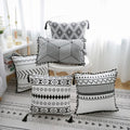 Exclusive Bohemian National Throw Pillow Pillow — A — Size 45x45cm — Front View