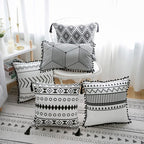 Exclusive Bohemian National Throw Pillow Pillow — A — Size 45x45cm — Front View