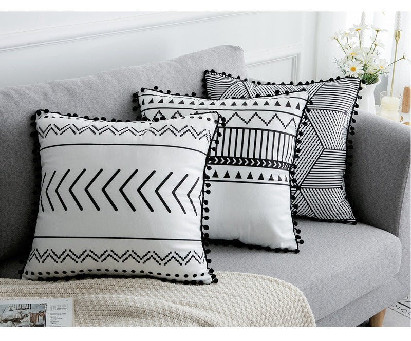 Exclusive Bohemian National Throw Pillow Pillow — A — Size 45x45cm — Alternate View 10