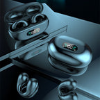 Exclusive Bone Conduction Headphones — Black — Top View