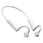 Exclusive Bone Sound Conduction Bluetooth Headset — Black — Back View