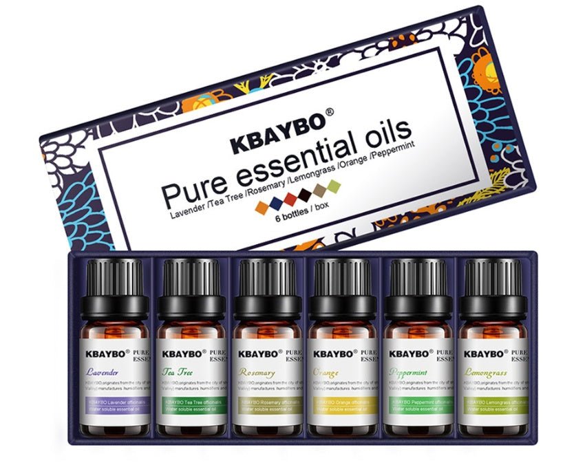 Exclusive Botanical Aromatherapy Essential Oil — 3 bottles — Front View