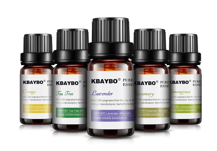 Exclusive Botanical Aromatherapy Essential Oil — 3 bottles — Back View