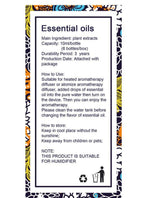 Exclusive Botanical Aromatherapy Essential Oil — 3 bottles — Side View