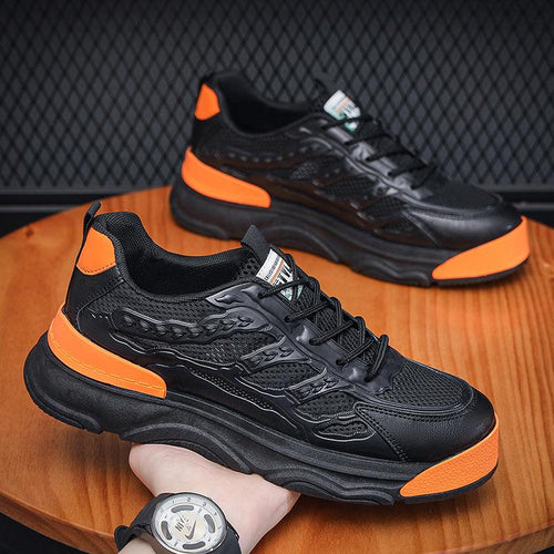Exclusive Breathable Deodorant Mesh Board Shoes — Black Green — Size 39 — Side View