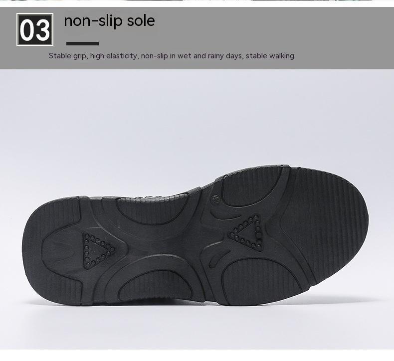 Exclusive Breathable Deodorant Mesh Board Shoes — Black Green — Size 39 — Alternate View 13