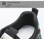Exclusive Breathable Deodorant Mesh Board Shoes — Black Green — Size 39 — Alternate View 14