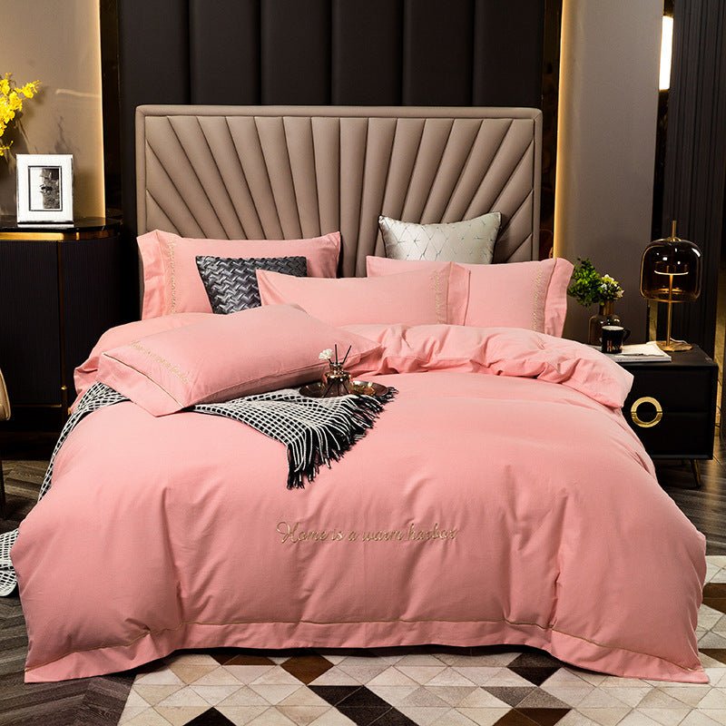 Exclusive Brushed Bedding Set | Soft Brushed Sheets Queen King — White — Size Increase — Alternate View 9
