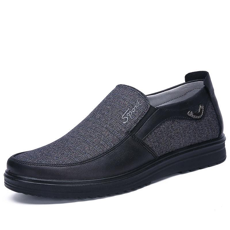 Exclusive Men's Business Casual Soft-Sole Shoes — A Gray — Size 38 — Alternate View 12