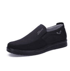 Exclusive Men's Business Casual Soft-Sole Shoes — A Gray — Size 38 — Lifestyle View