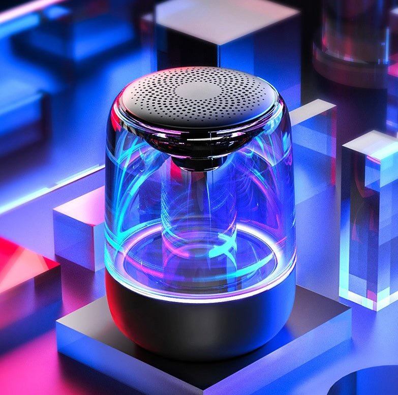 Exclusive C7 wireless speaker — Black — Size Standard — Front View