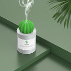 Exclusive Cactus Ultrasonic Aroma Essential Oil Diffuser — Grey — Size USB — Detail View