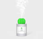 Exclusive Cactus Ultrasonic Aroma Essential Oil Diffuser — Grey — Size USB — Top View