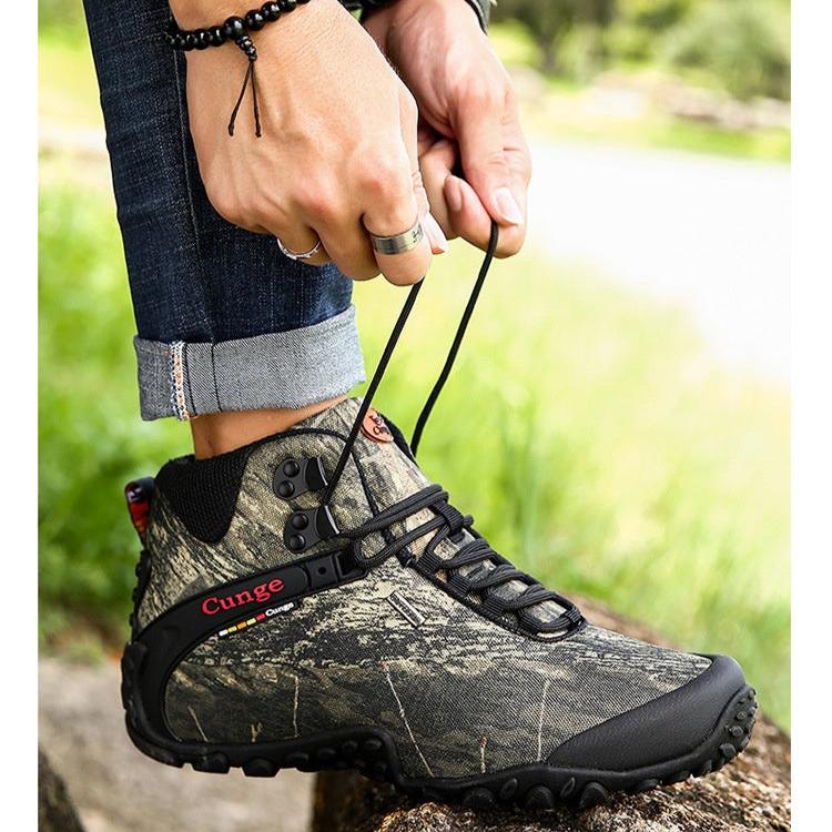 Exclusive Camouflage Hiking Boots | Outdoor Gear — Camouflage — Size 39 — Alternate View 17