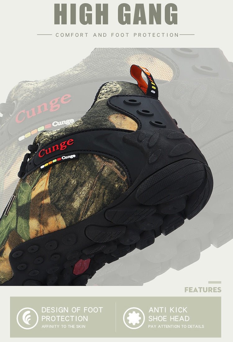 Exclusive Camouflage Hiking Boots | Outdoor Gear — Camouflage — Size 39 — Alternate View 18