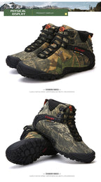 Exclusive Camouflage Hiking Boots | Outdoor Gear — Camouflage — Size 39 — Alternate View 11