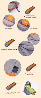 Exclusive Camping Sleeping Bag — Green — Size 1.8kg — Alternate View 11