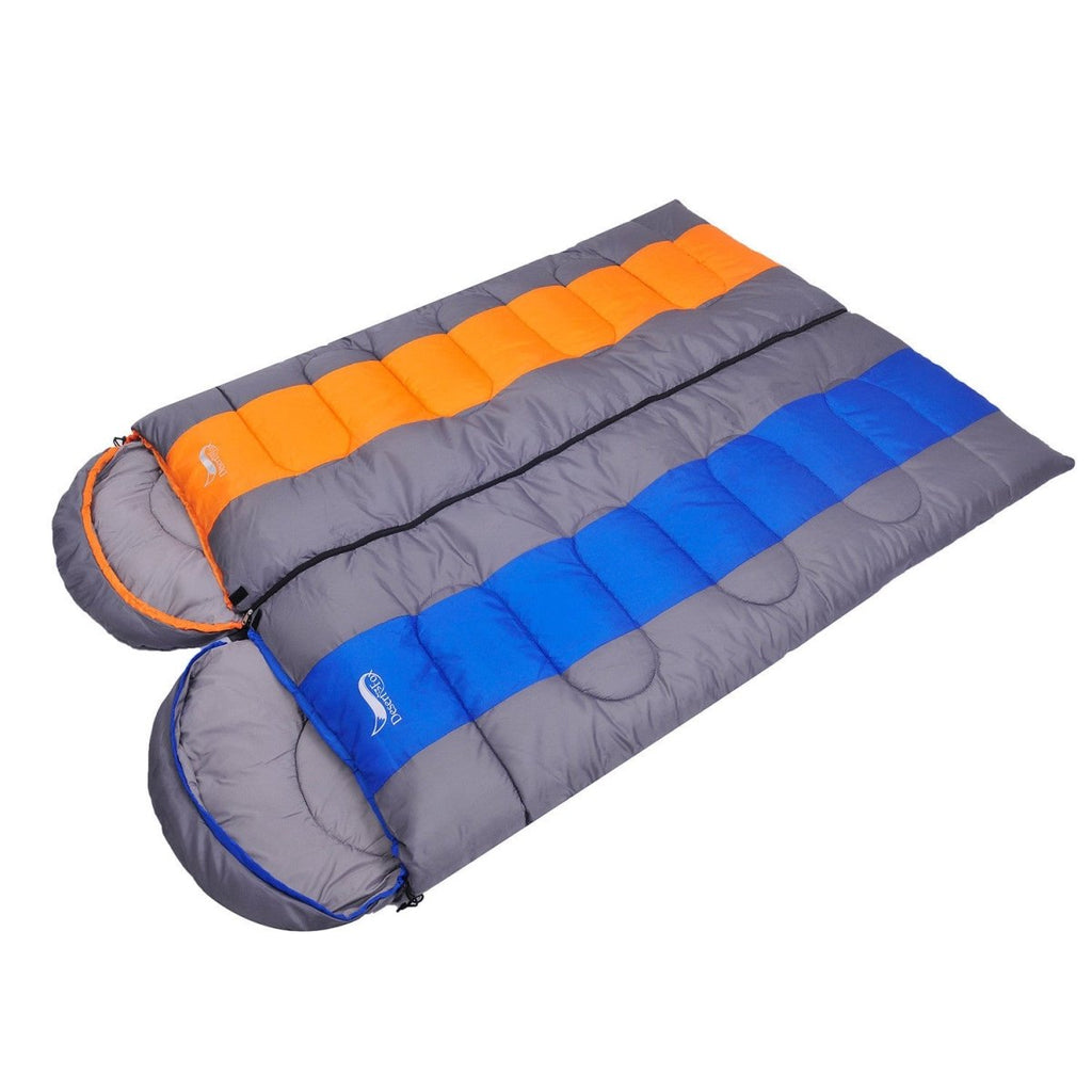 Exclusive Camping Sleeping Bag — Green — Size 1.8kg — Top View