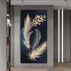 Exclusive Canvas Painting Core Framed Frameless Nordic High-definition Inkjet — 1Style — Size 20x40cm — Detail View
