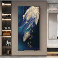Exclusive Canvas Painting Core Framed Frameless Nordic High-definition Inkjet — 1Style — Size 20x40cm — Front View