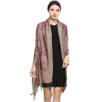 Exclusive Women's Printed Warm Scarf — No 12 Color — Size 70x180 — Alternate View 33