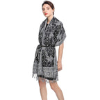 Exclusive Women's Printed Warm Scarf — No 12 Color — Size 70x180 — Alternate View 31