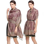 Exclusive Women's Printed Warm Scarf — No 12 Color — Size 70x180 — Alternate View 28