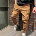 Exclusive Cargo pants for casual fashion style — Army green — Size L — Front View