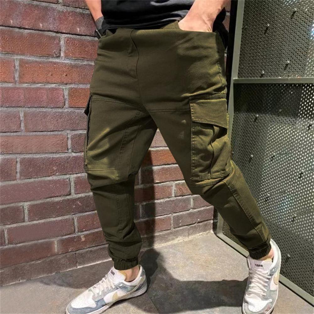 Exclusive Cargo pants for casual fashion style — Army green — Size L — Alternate View 12