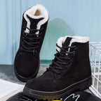 Exclusive Casual Cotton Shoes — Black — Size 35 — Side View