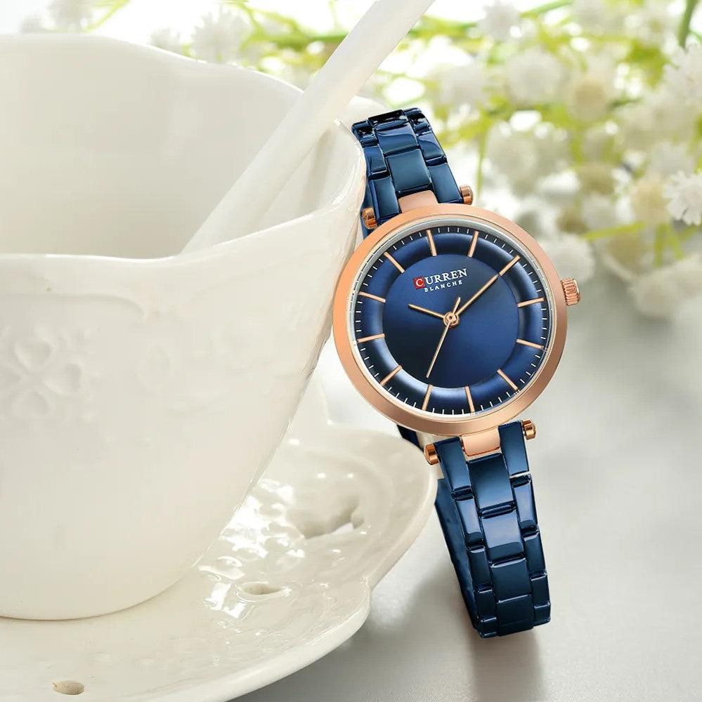 Exclusive Casual Fashion Women's Quartz Watch — Rose Shell Black — Alternate View 14