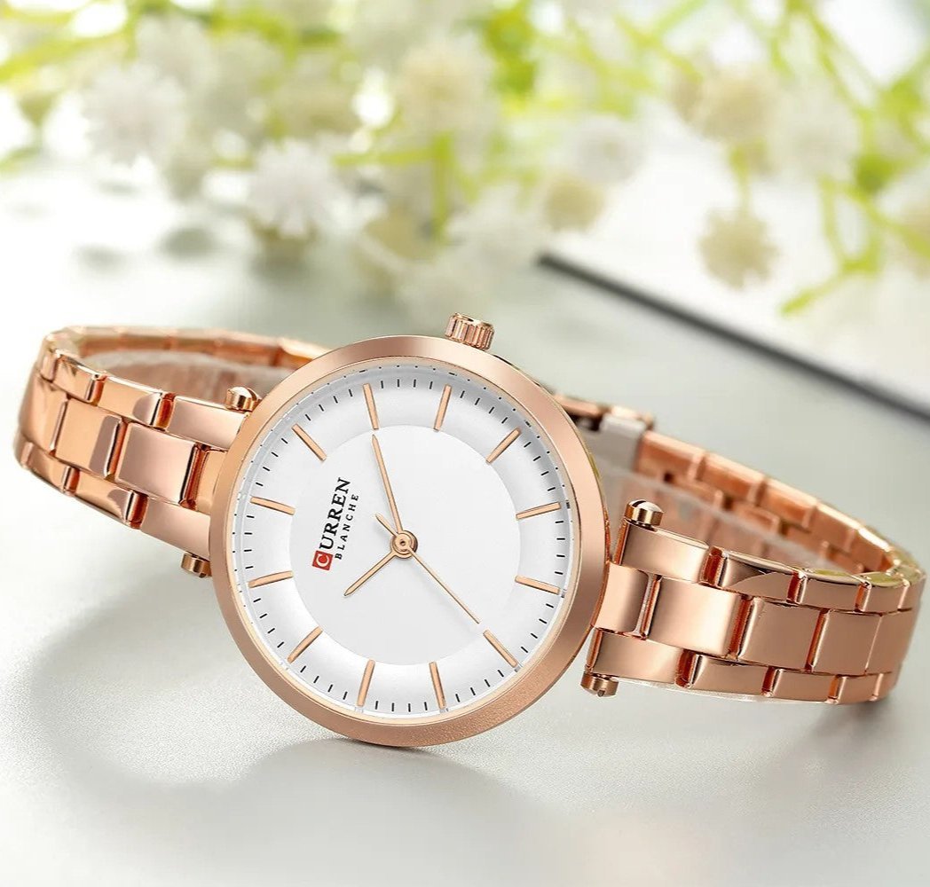 Exclusive Casual Fashion Women's Quartz Watch — Rose Shell Black — Alternate View 16