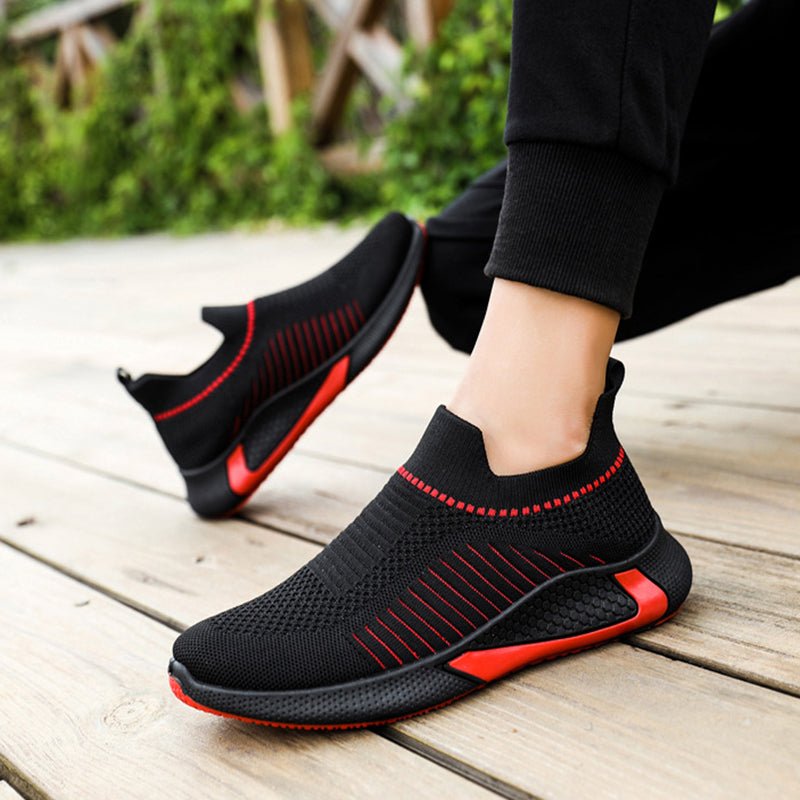 Exclusive Casual Lightweight Running Sports Shoes — Black White — Size Size39 — Alternate View 17