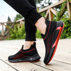 Exclusive Casual Lightweight Running Sports Shoes — Black White — Size Size39 — Alternate View 12