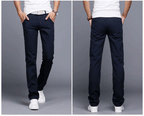 Exclusive Casual Pants Men Trousers — Black — Size 28 — Alternate View 14