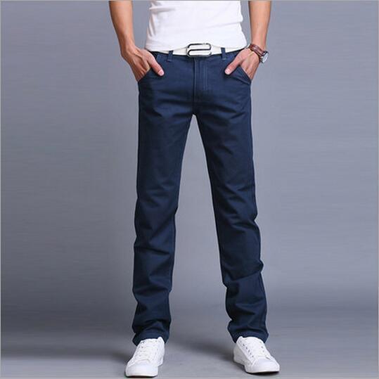 Exclusive Casual Pants Men Trousers — Black — Size 28 — Alternate View 8