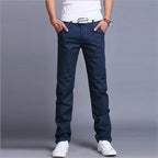 Exclusive Casual Pants Men Trousers — Black — Size 28 — Alternate View 8