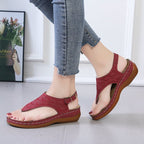 Exclusive Casual Sandals — Red — Size 35 — Alternate View 7