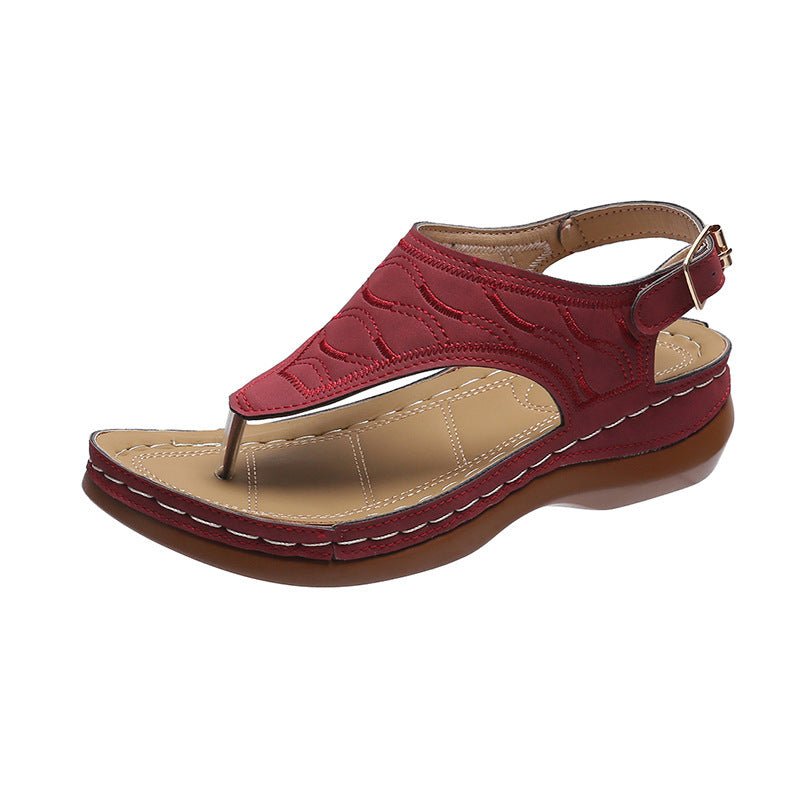 Exclusive Casual Sandals — Red — Size 35 — Alternate View 12