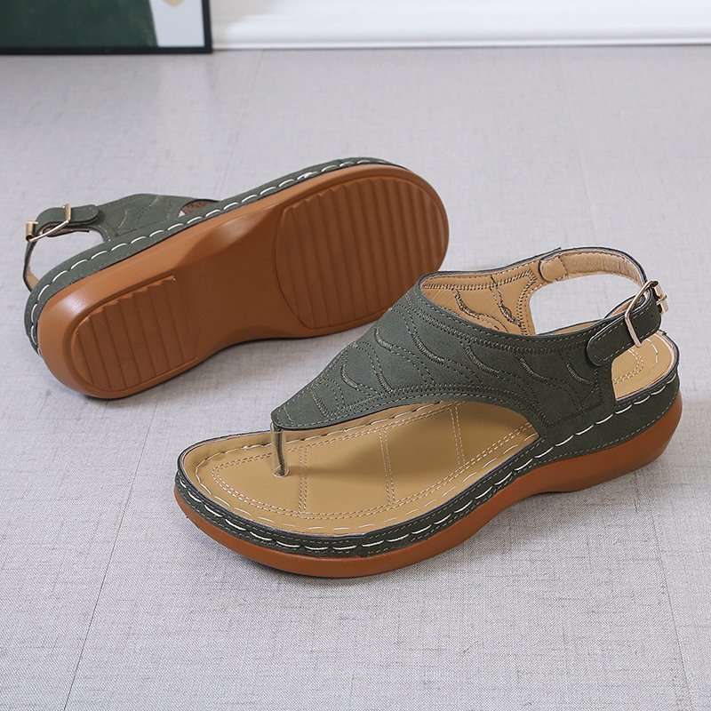 Exclusive Casual Sandals — Red — Size 35 — Alternate View 17