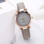 Exclusive Casual Women Romantic Starry Sky Wrist Watch — Red — Alternate View 14