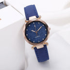 Exclusive Casual Women Romantic Starry Sky Wrist Watch — Red — Alternate View 12