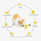 Exclusive Cat Rotating Windmill Multi-Function Toy — Black Balance car — Alternate View 37