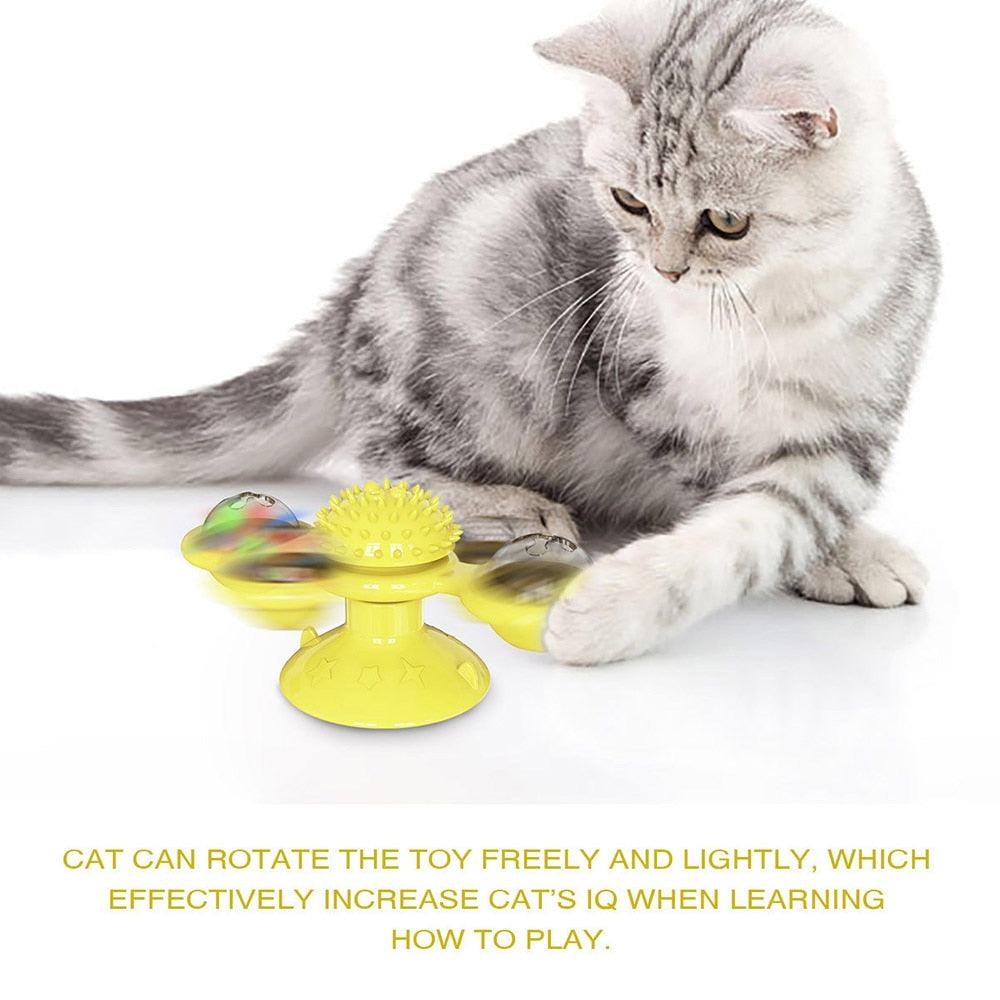 Exclusive Cat Rotating Windmill Multi-Function Toy — Black Balance car — Alternate View 29