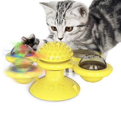 Exclusive Cat Rotating Windmill Multi-Function Toy — Black Balance car — Alternate View 22