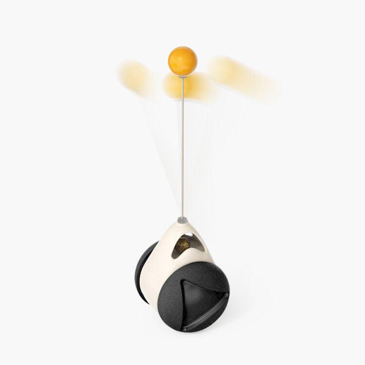 Exclusive Cat Rotating Windmill Multi-Function Toy — Black Balance car — Alternate View 7